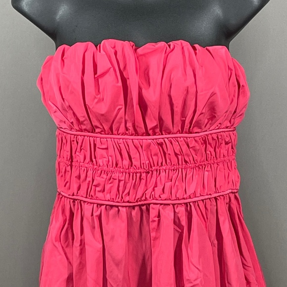 Kenzo Strapless Pink Dress - Picture 2 of 8